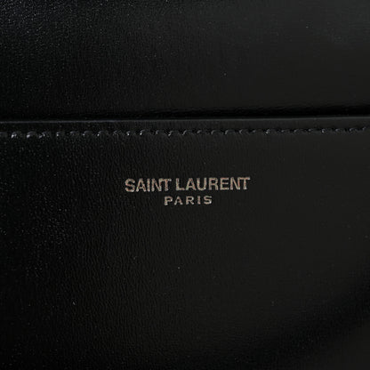 Saint Laurent Shiny Calfskin Medium Uptown Tote Black 16 of 16