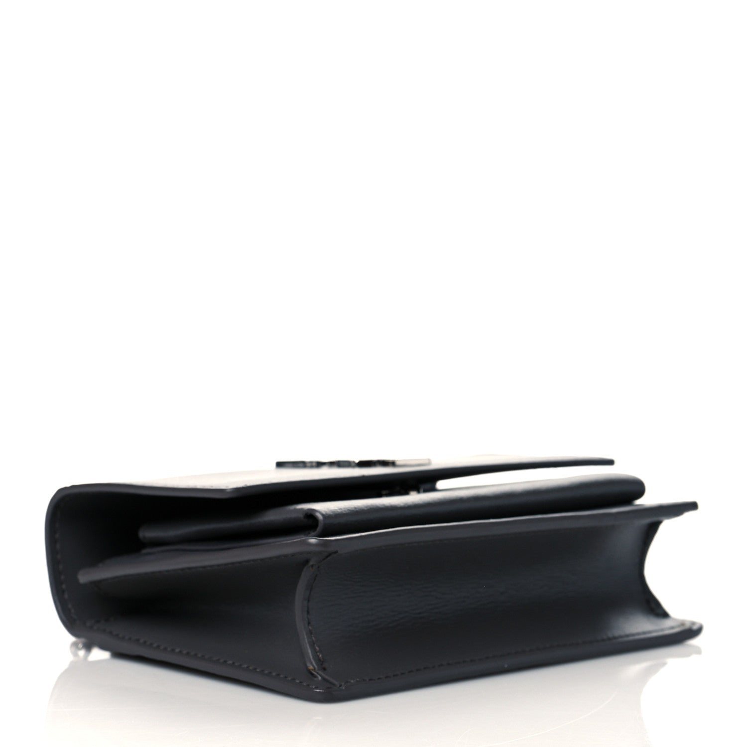 Saint Laurent Calfskin Monogram Sunset Chain Wallet Earth 4 of 9