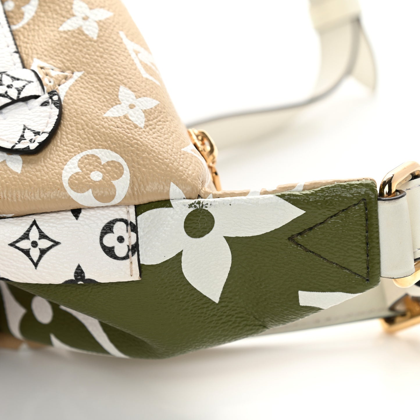 Monogram Giant Bumbag Kaki Beige