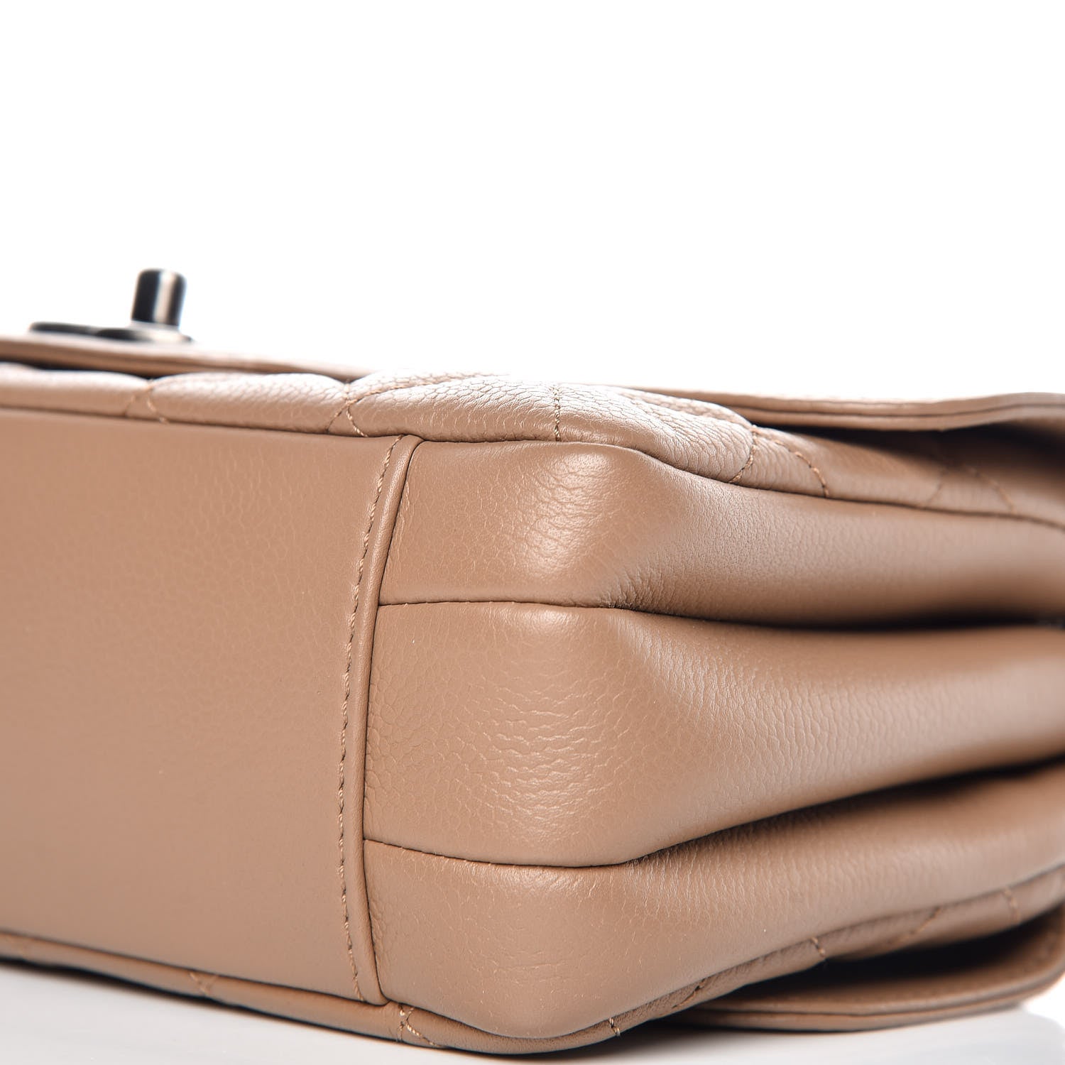 Chanel Caviar All About Flap Bag Beige 6 of 10