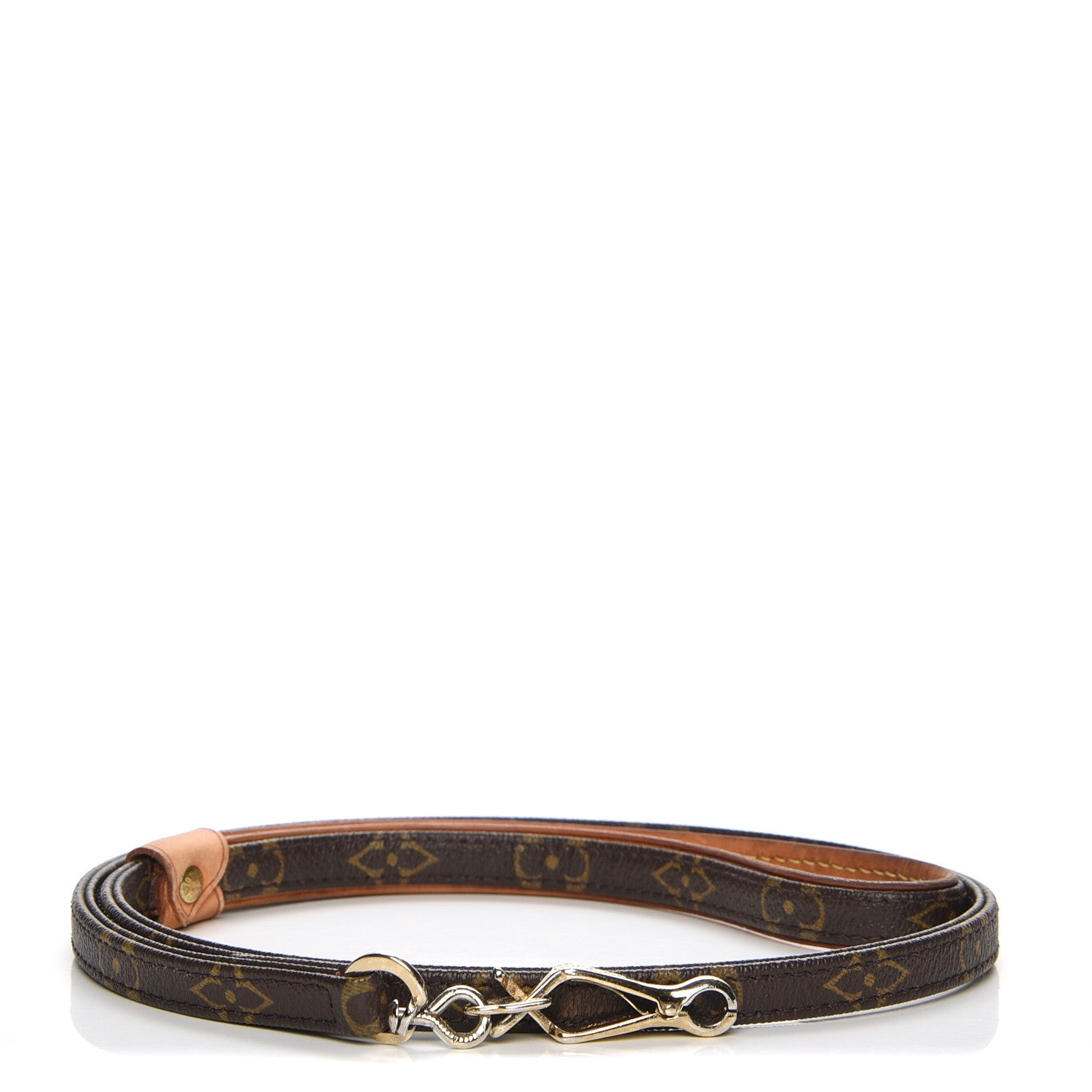 Louis Vuitton Monogram Baxter Dog Leash MM 1 of 5