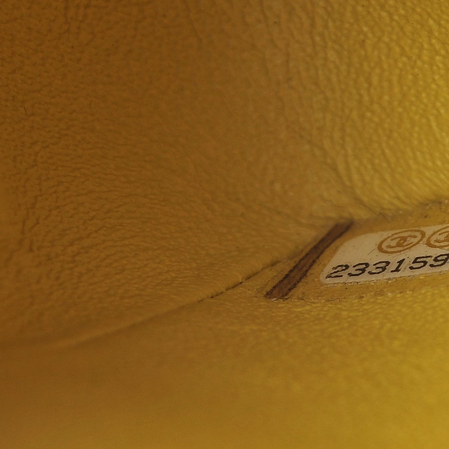 Lambskin Quilted Tri-Color Mini Rectangular Flap Orange Yellow Pink