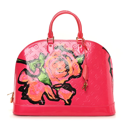 Louis Vuitton Vernis Roses Alma MM Rose Pop 1 of 9