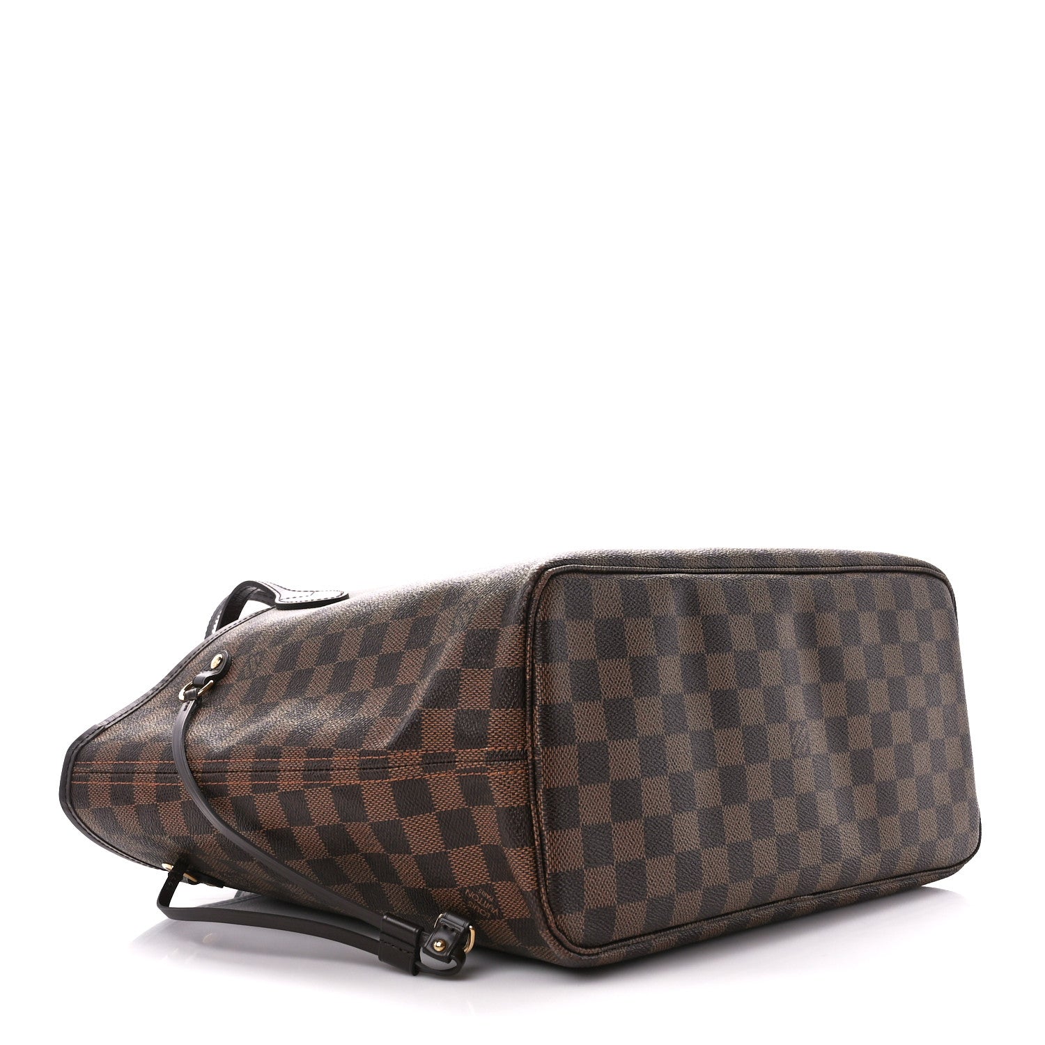 Louis Vuitton Damier Ebene Neo Neverfull MM Rose Ballerine 5 of 16