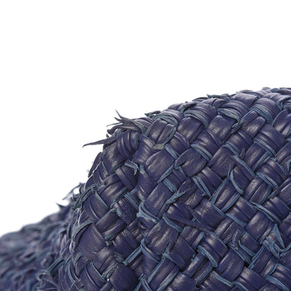 Bottega Veneta Chevre Intrecciato Fringe Netted Medium Cabat Tote Blue 19 of 21