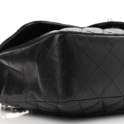 Chanel Lambskin Quilted Jumbo Flap Bijoux Chain Black 11 of 12