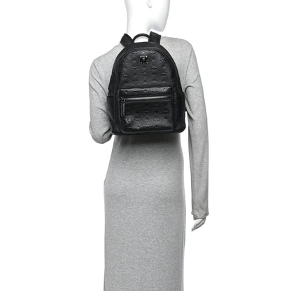 MCM Calfskin Ottomar Small Stark Backpack Black 2 of 9