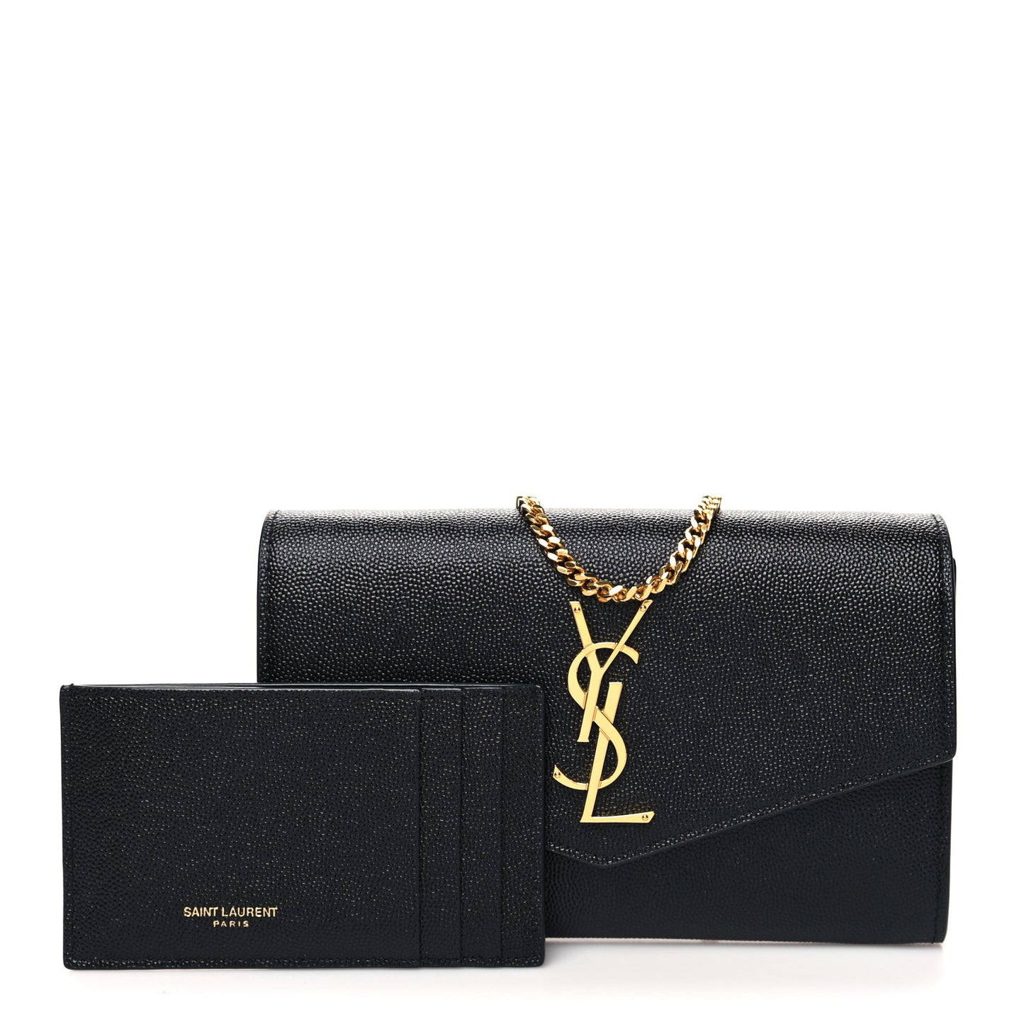 Grain de Poudre Uptown Chain Wallet Black