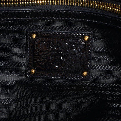Prada Tessuto Nylon Pietre Jeweled Tote Nero Black 8 of 11