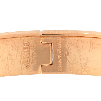 Hermes Enamel Narrow Clic Clac H Bracelet Bleu Biarritz 4 of 4