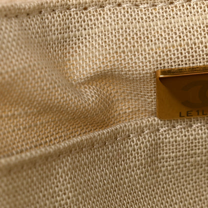 Chanel Mixed Fibers Small Deauville Tote White 7 of 12