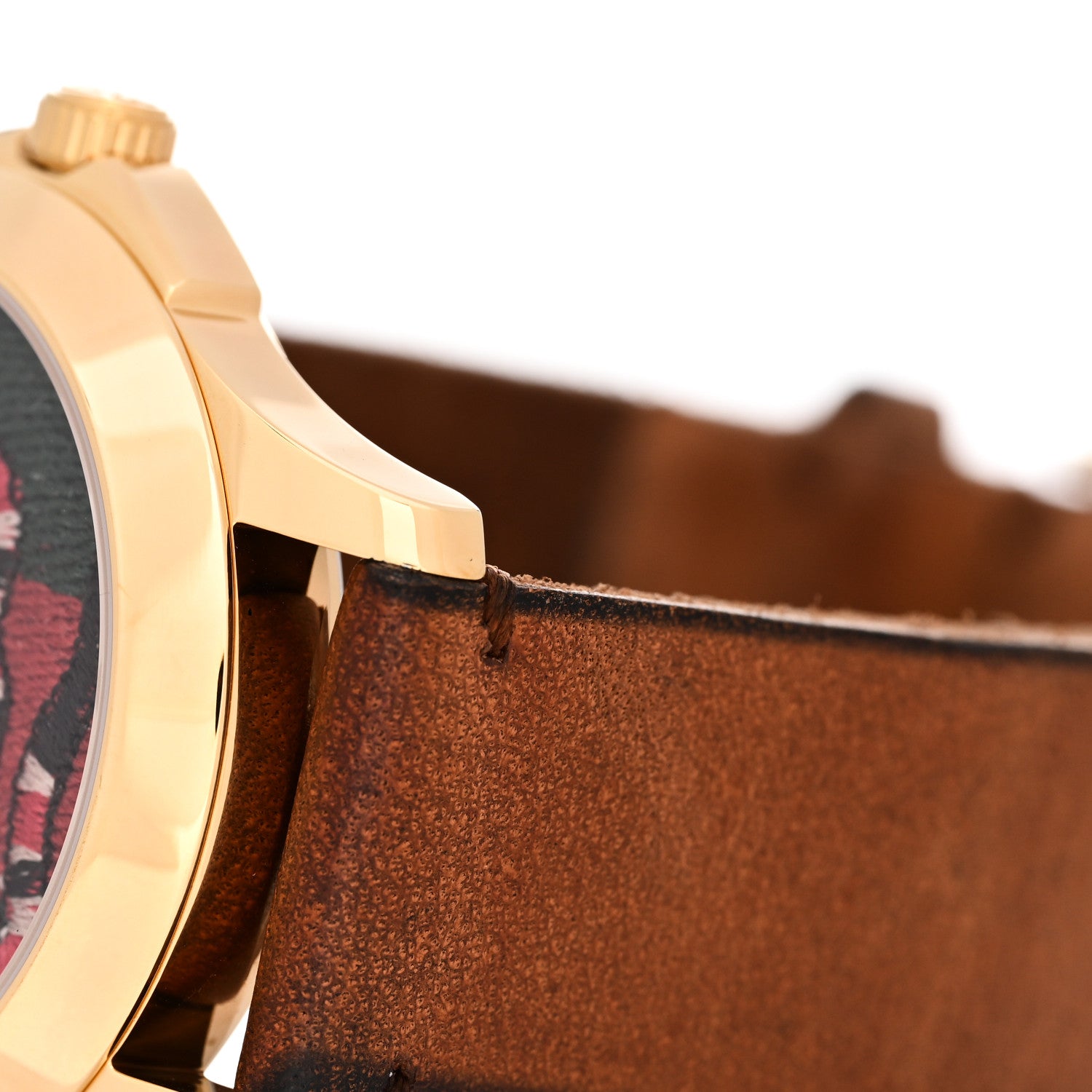 Gucci Stainless Steel Calfskin 38mm Le Marche Des Merveilles Snake Quartz Watch 7 of 8