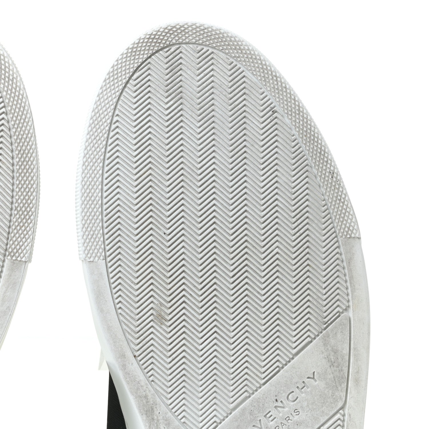 Givenchy Calfskin Band Logo Womens Urban Street Sneakers 39.5 White Black 8 of 13