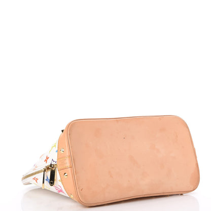 Louis Vuitton Monogram Multicolor Alma White 4 of 7