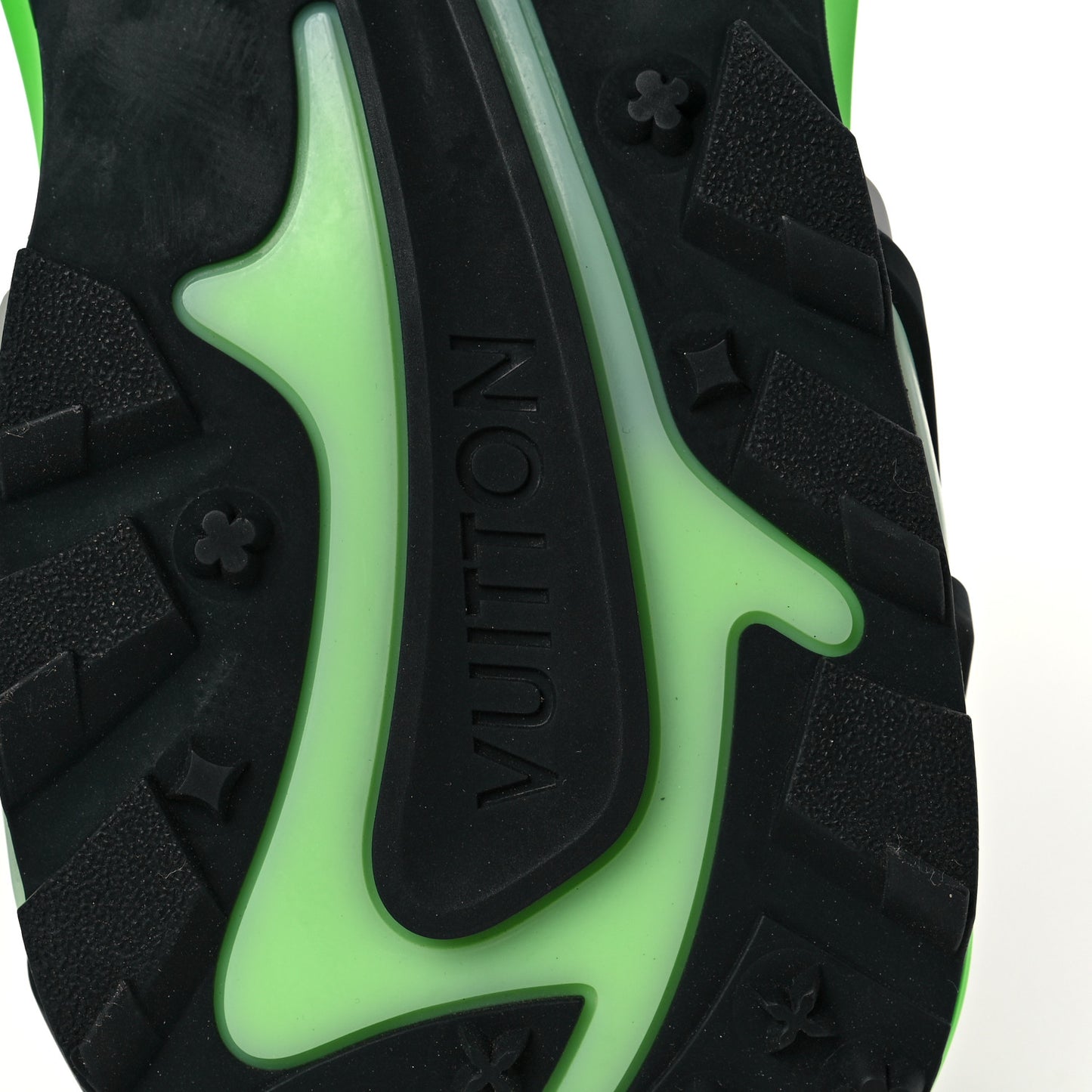 Mesh Suede Mens LV Runner Tatic 11 Green