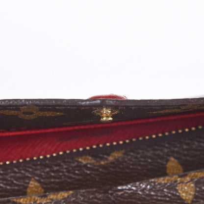 Louis Vuitton Monogram Emilie Wallet Red 8 of 10