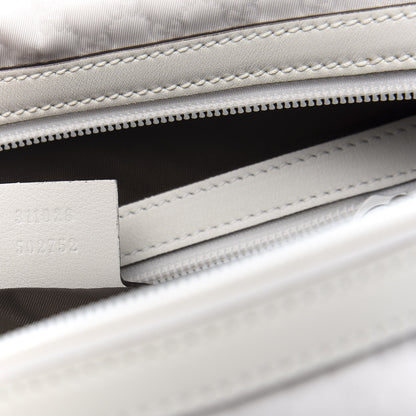 Gucci Nylon Microguccissima Gym Bag White 7 of 12