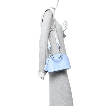 Louis Vuitton Epi Jacquard Alma BB Cloud Blue 2 of 12