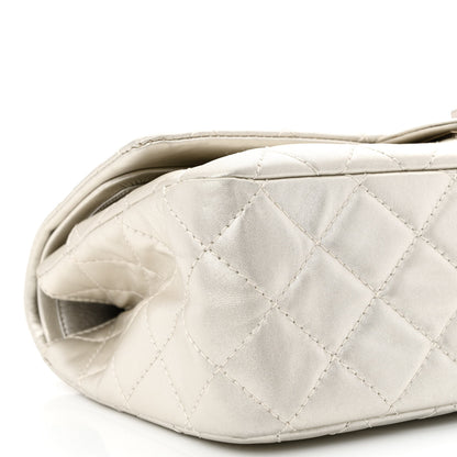 Chanel Metallic Lambskin Quilted 2.55 Reissue 227 Flap Silver 9 of 12