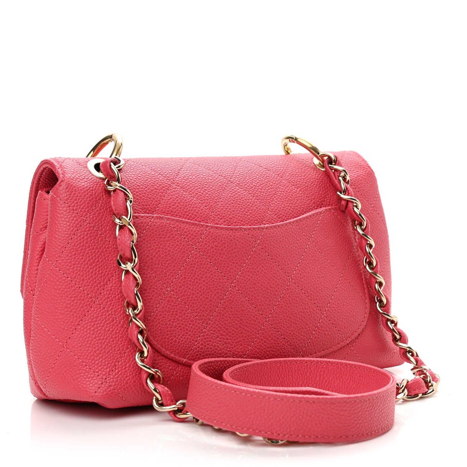 Chanel Caviar Quilted Small City Walk Flap Pink 3 of 12