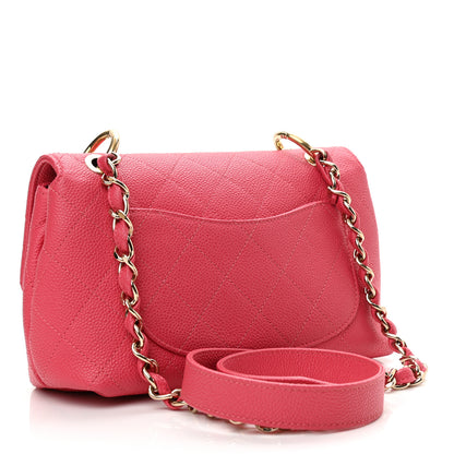 Chanel Caviar Quilted Small City Walk Flap Pink 3 of 12