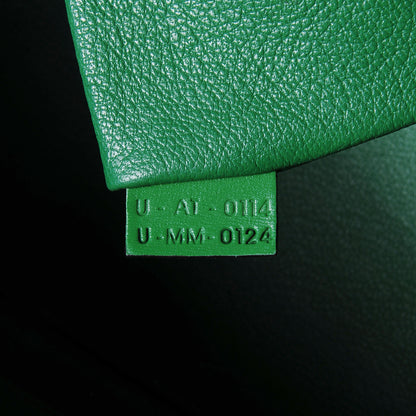 Celine Palmelato Leather Mini Luggage Grass Green 6 of 8