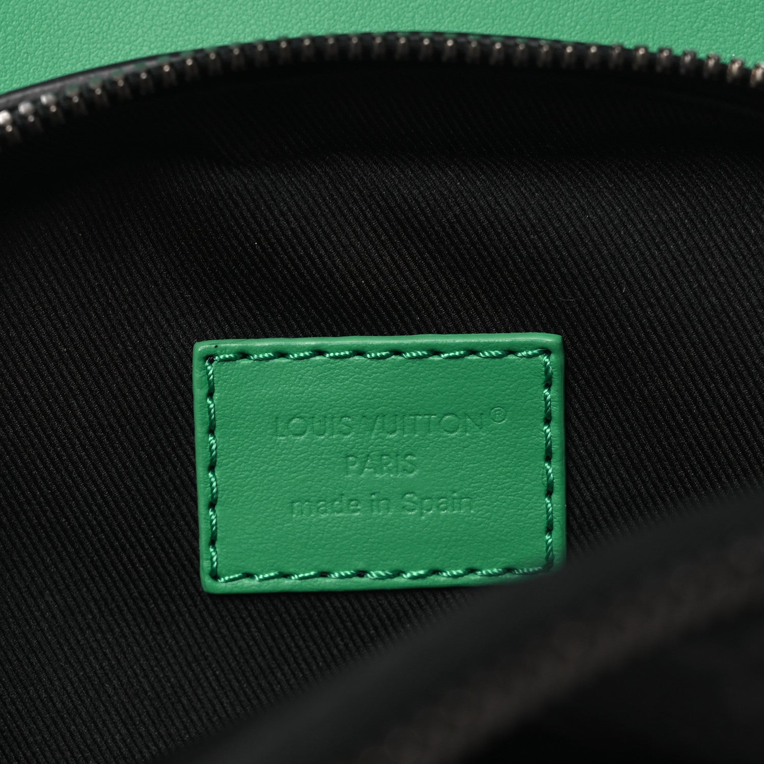 Louis Vuitton Monogram Eclipse Avenue Slingbag PM  Bamboo Green 6 of 9