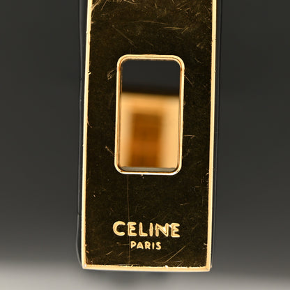 Celine Satinated Calfskin Mini 16 Top Handle Bag Black 15 of 16