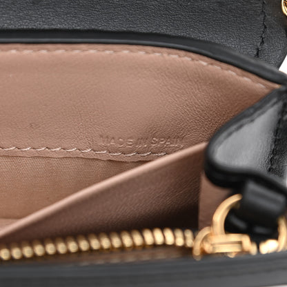 Chloe Shiny Grained Calfskin Aby Wallet on Chain Black 7 of 9