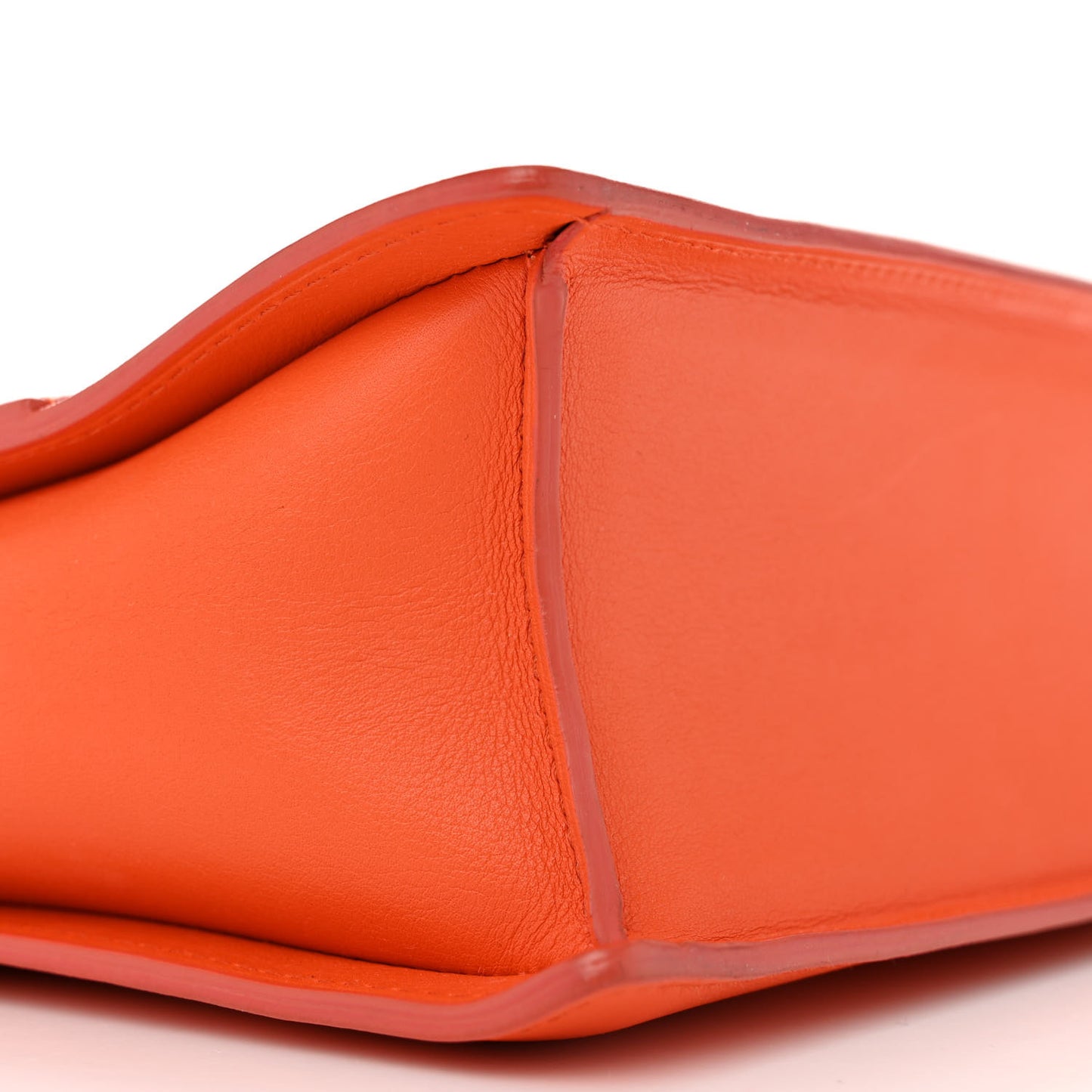 Calfskin Galuchat Madame Shoulder Bag Orange
