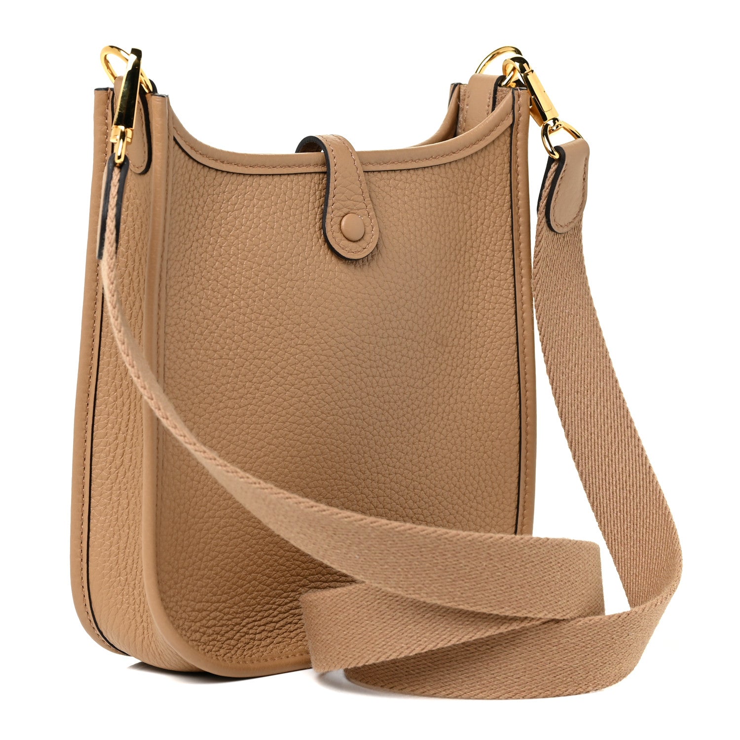 Hermes Taurillon Clemence Evelyne TPM Biscuit 3 of 11