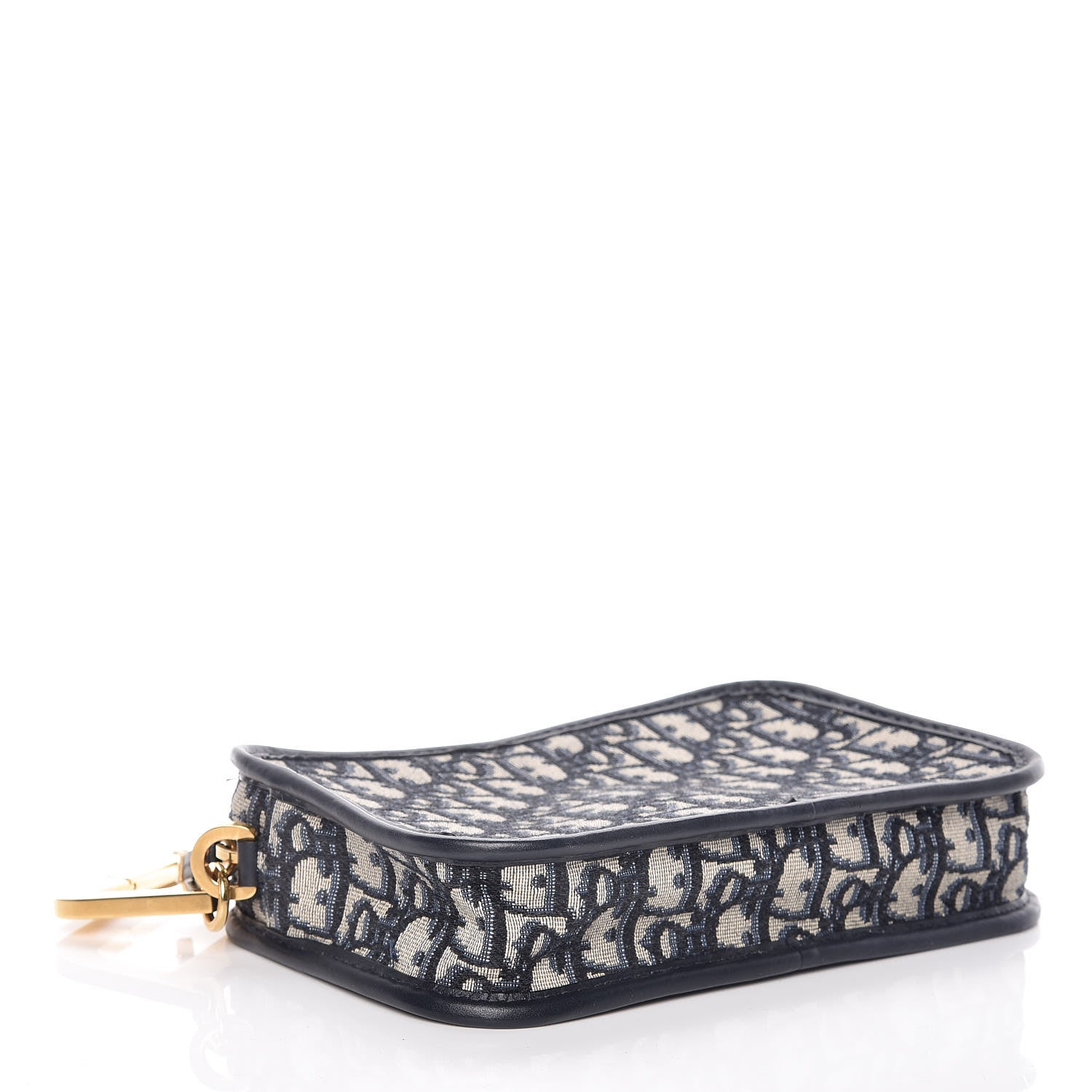 Christian Dior Oblique Diorquake Clutch Blue 4 of 11
