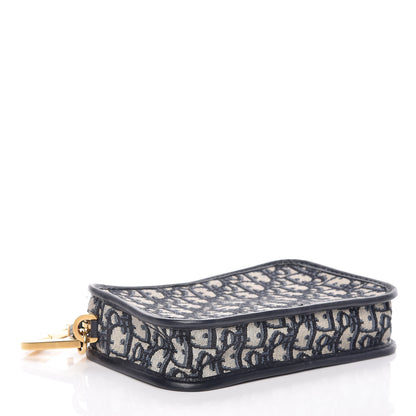 Christian Dior Oblique Diorquake Clutch Blue 4 of 11
