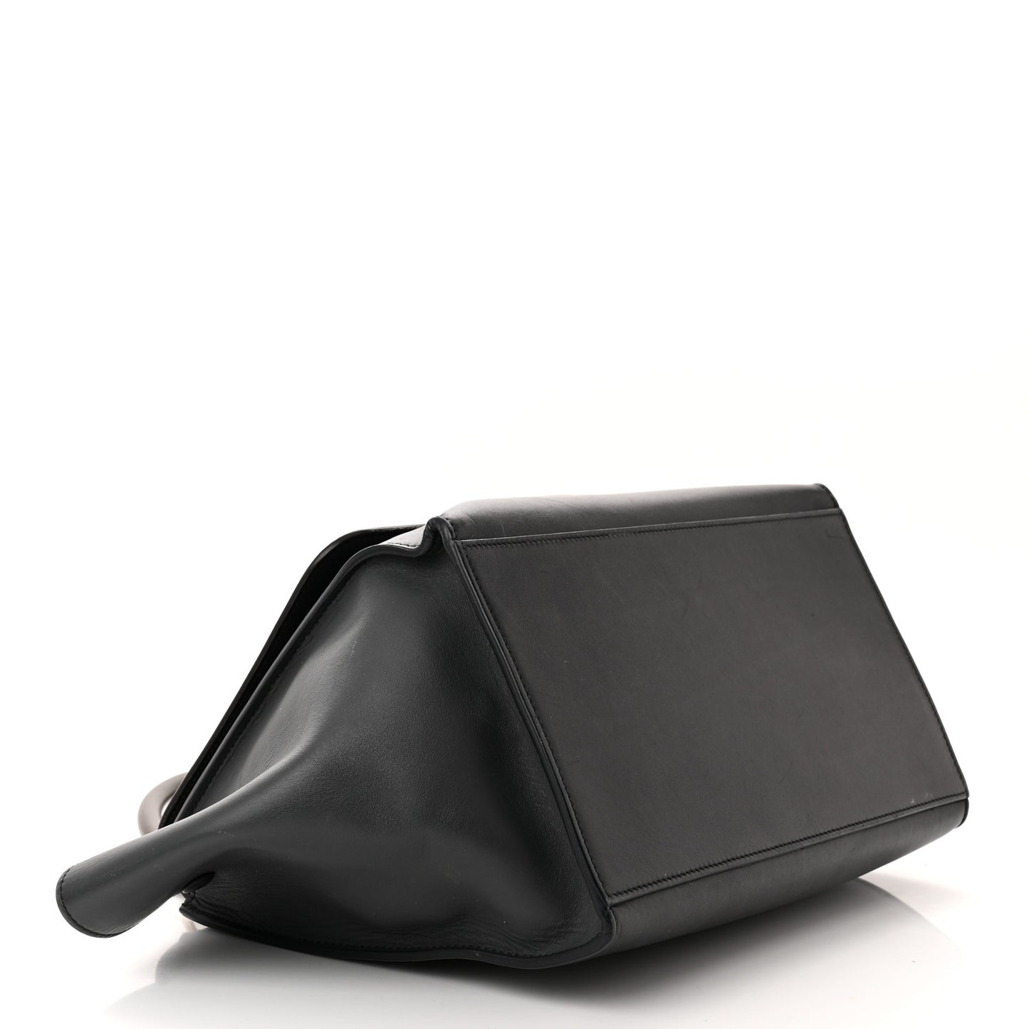Smooth Calfskin Medium Tri-Color Trapeze Anthracite