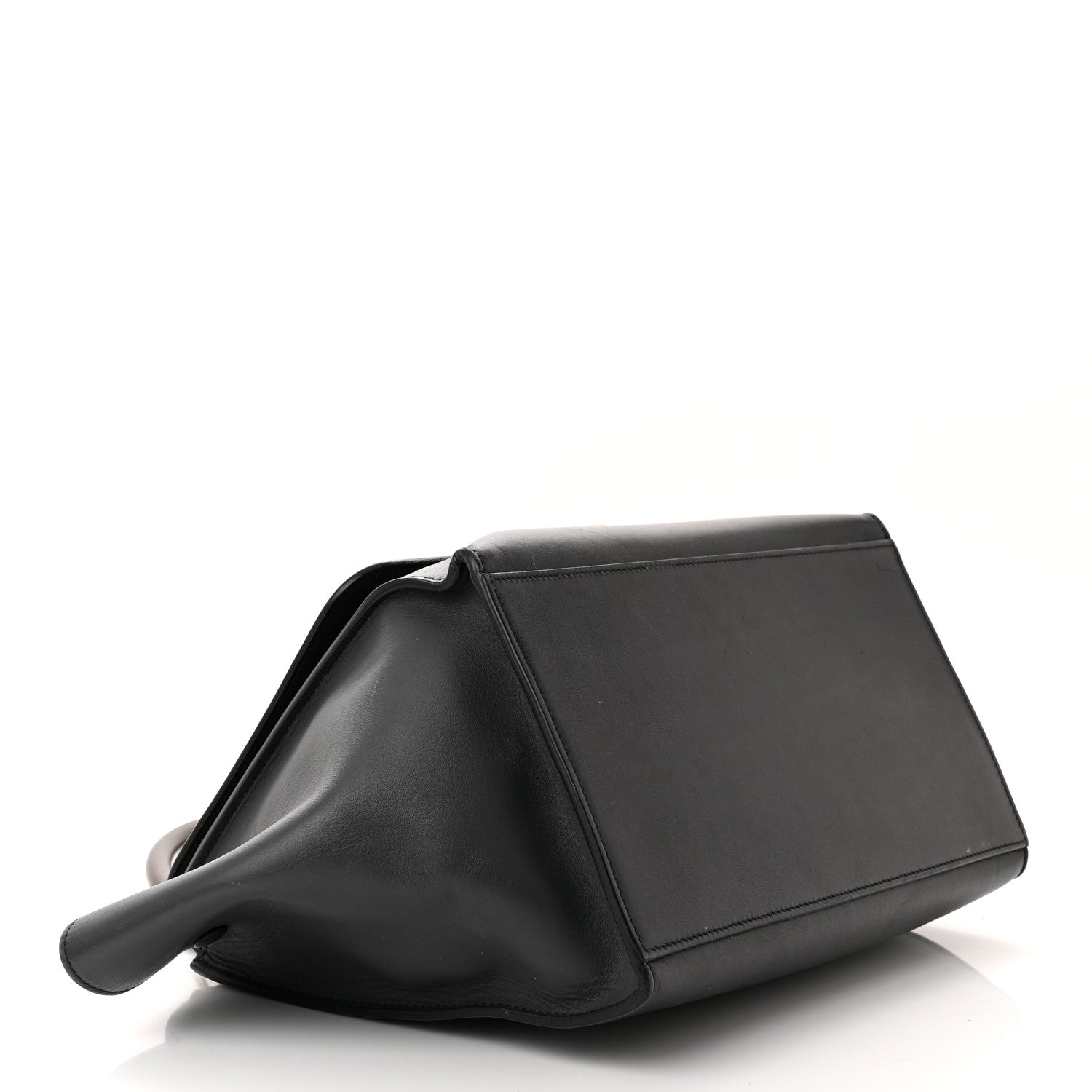Celine Smooth Calfskin Medium Tri-Color Trapeze Anthracite 4 of 14