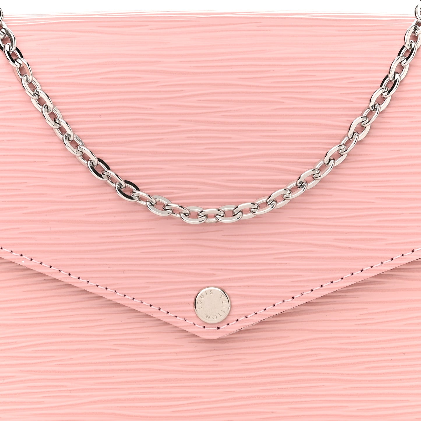 Epi Pochette Felicie Rose Ballerine