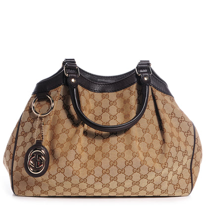 Gucci Monogram Medium Sukey Tote Brown 1 of 7