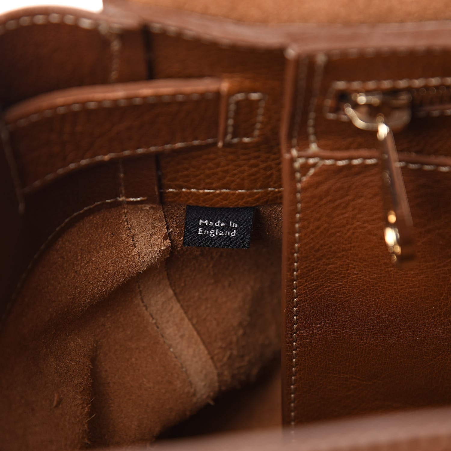 Mulberry Natural Leather Small Buckle Bayswater Oak 7 of 12