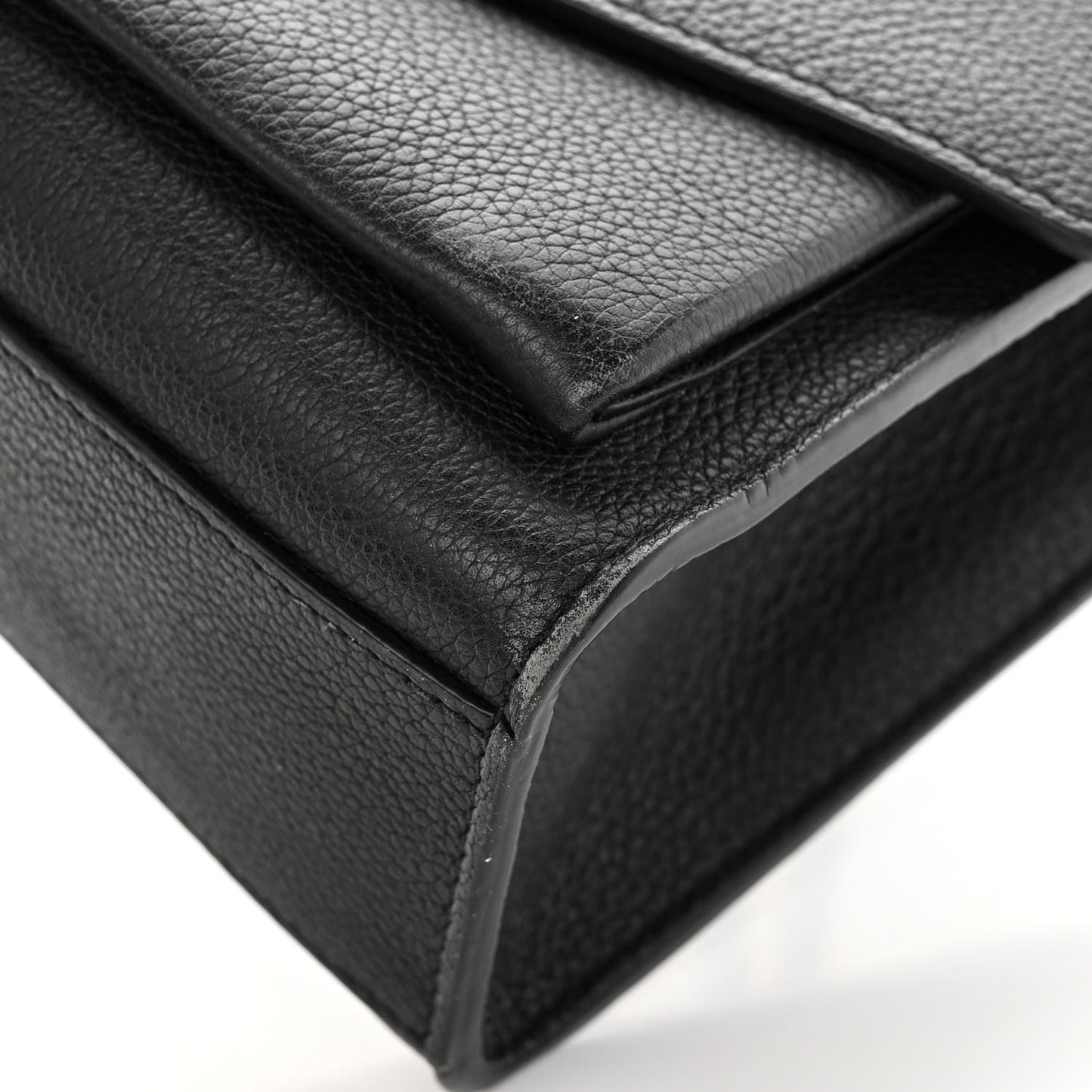 Soft Calfskin Mylockme Chain Bag BB Black