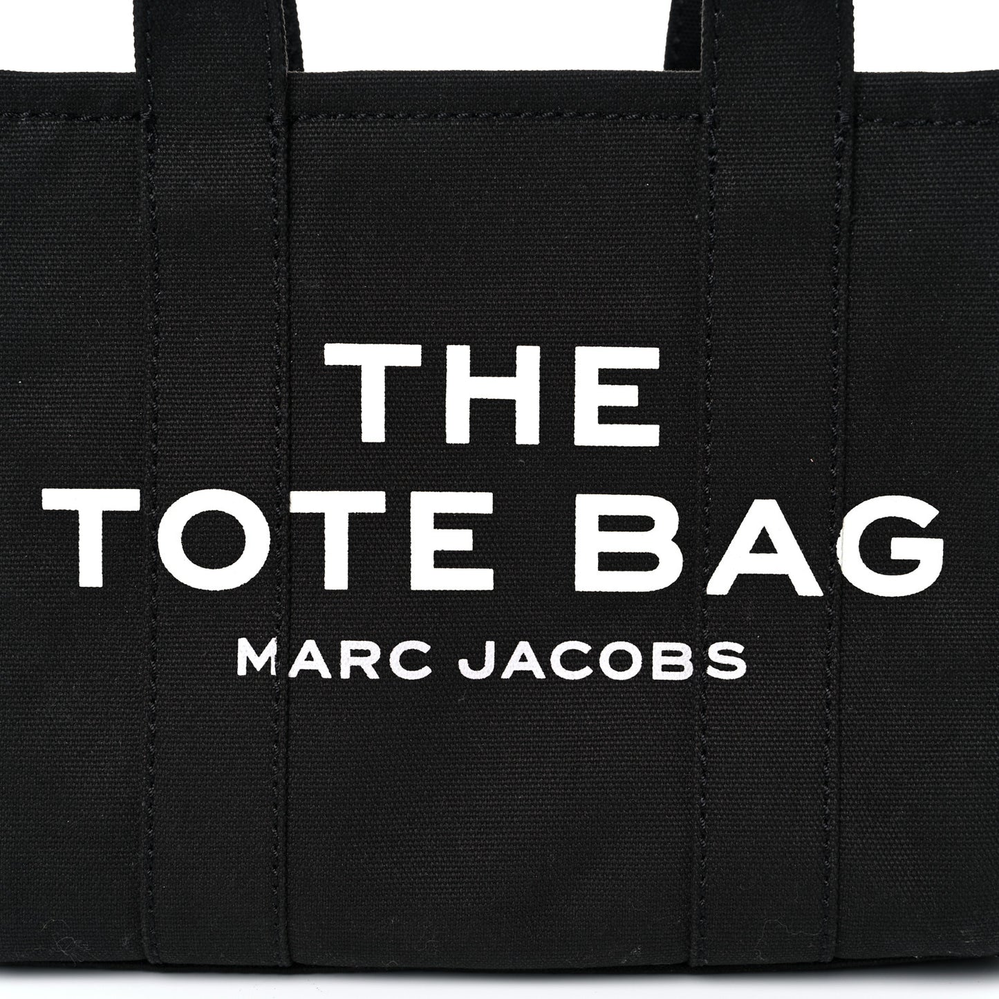 Cotton Canvas Mini The Traveler Tote Bag Black