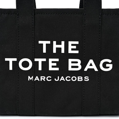 Marc Jacobs Cotton Canvas Mini The Traveler Tote Bag Black 12 of 12