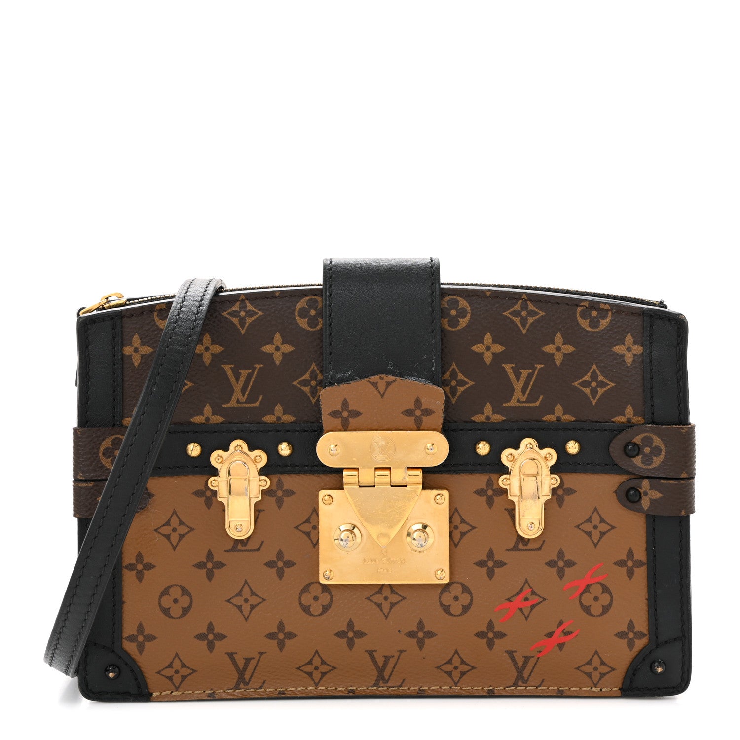 Louis Vuitton Reverse Monogram Trunk Clutch 1 of 9