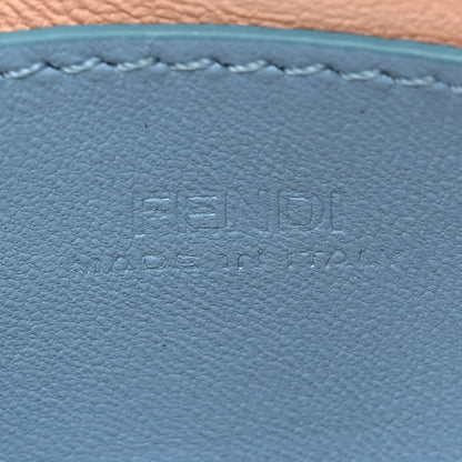 Fendi Nappa Sigma Pico Peekaboo Charm Cyber Blue 6 of 9