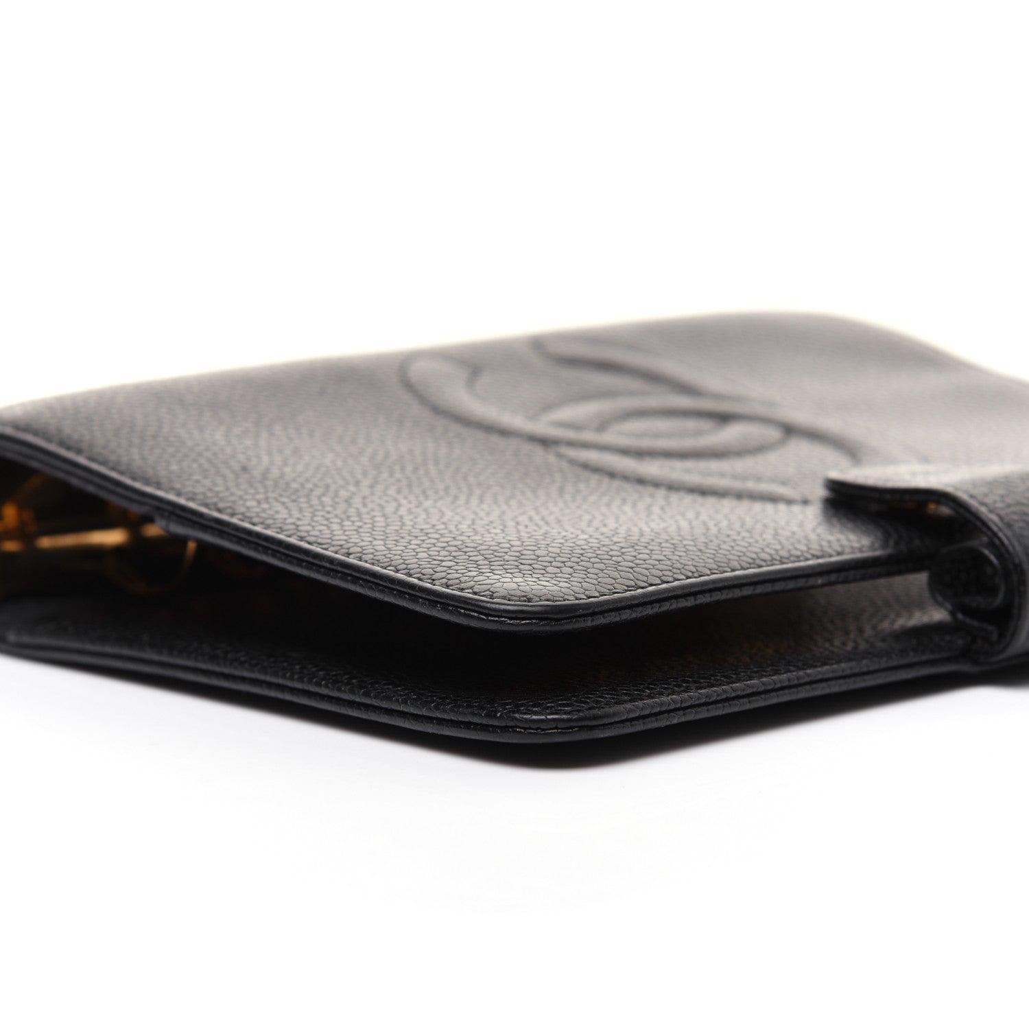 Chanel Caviar CC Medium Ring Agenda Planner Black 7 of 15