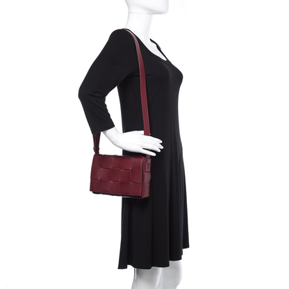 Bottega Veneta Nappa Maxi Intreccio Cassette Bag Bordeaux 2 of 13