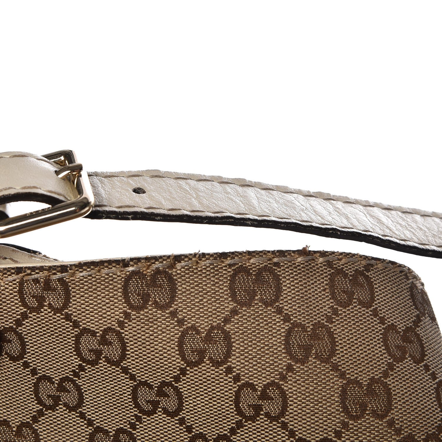 Gucci Monogram Medium Charlotte Hobo Off White 10 of 10