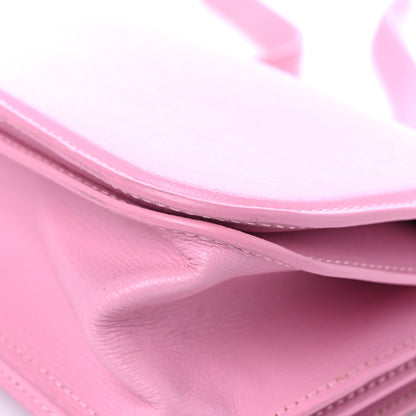 Balenciaga Calfskin Stripe Embossed Small Gossip Bag Candy Pink 9 of 12