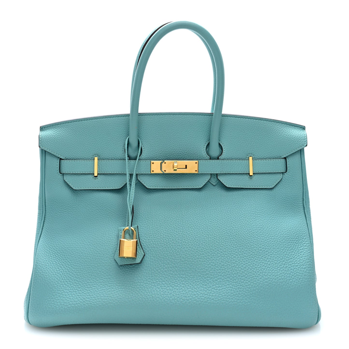 Togo BIRKIN 35 Bleu Atoll