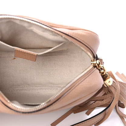 Gucci Pebbled Calfskin Small Soho Disco Bag Rose Beige 4 of 4