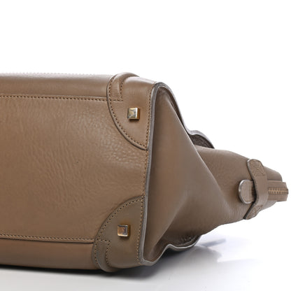 Celine Smooth Calfskin Micro Luggage Camel 7 of 8